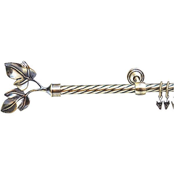 Карниз Bella Vita HS-F-134 Листок античная бронза 2 м