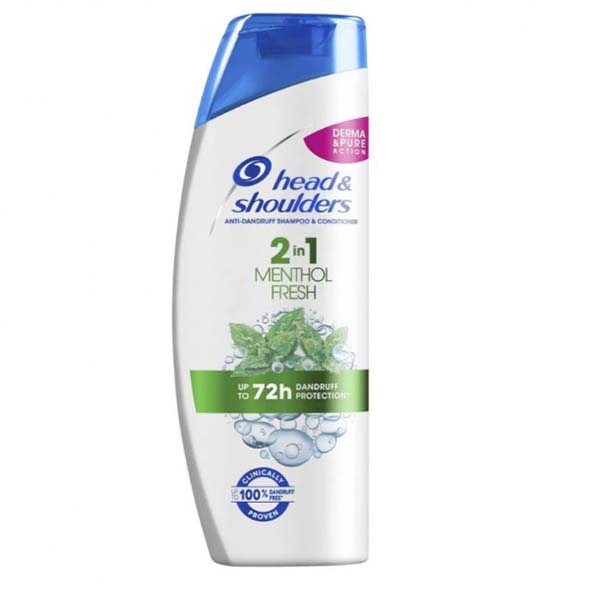 Шампунь 2 в 1 Head & Shoulders Ментол 400 мл