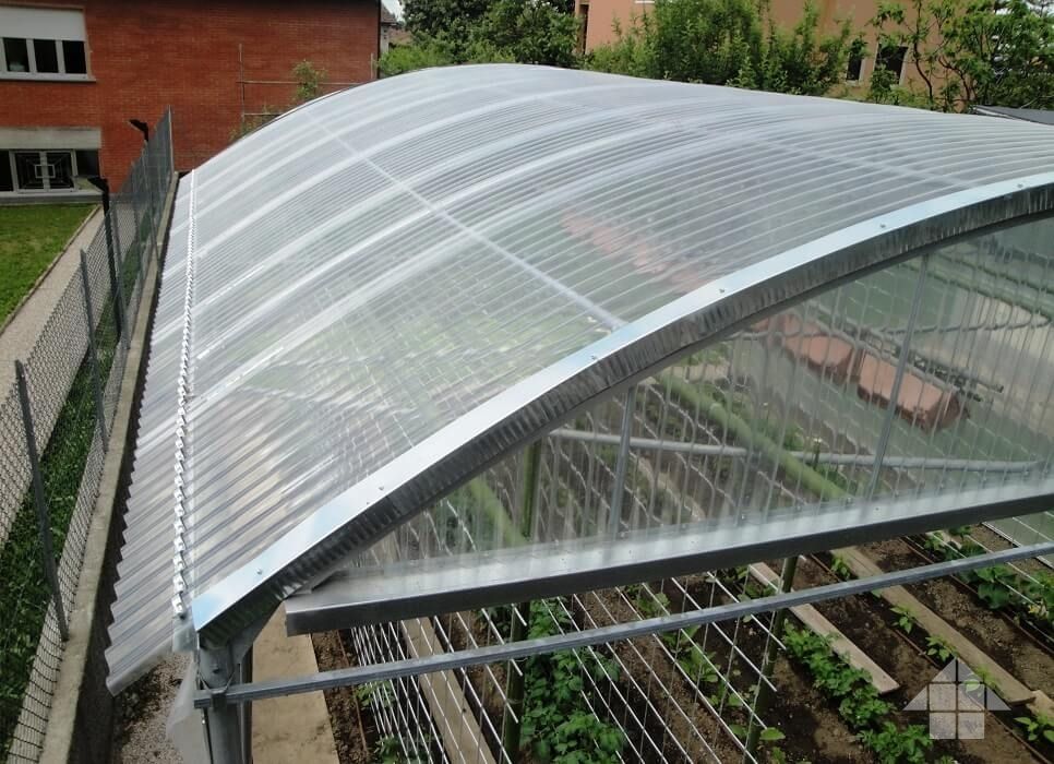 Шифер Волнопласт посилений 10 x 2 м хвиля прозорий