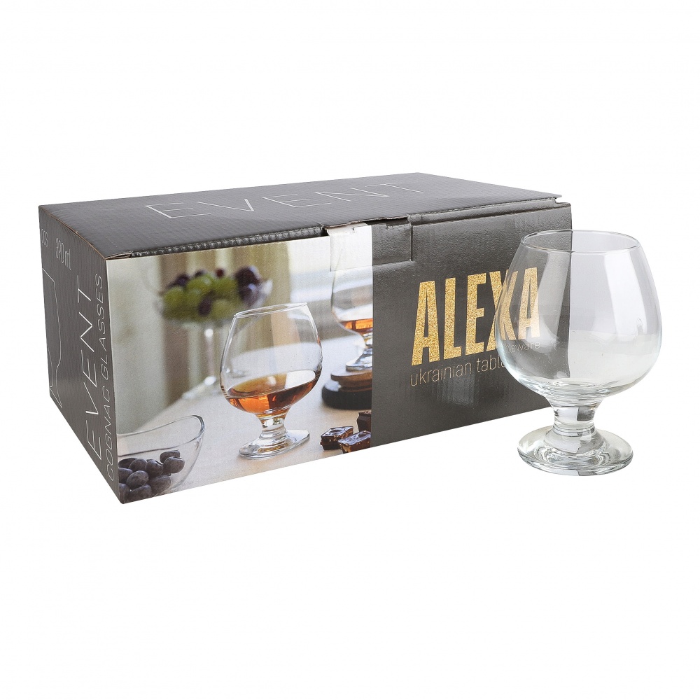 Бокал для коньяка Alexa 390 мл 6 шт.