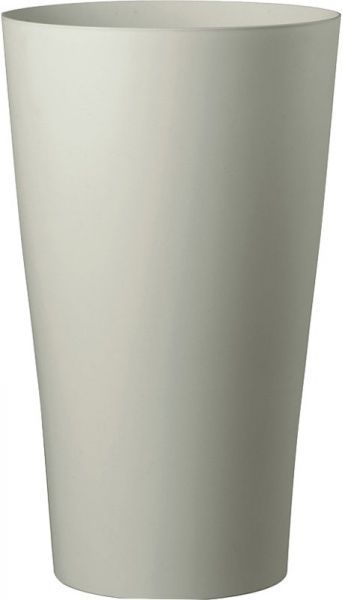 Горщик пластиковий DEROMA Реверсо круглий 54,1л перлина 