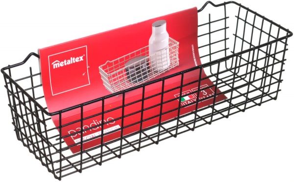Кошик універсальний Metaltex 361700036 Pandino чорний