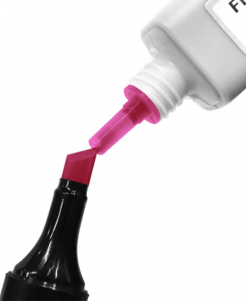 Заправка для маркера Refill Ink яскраво-червоний EF900-208 FINECOLOUR