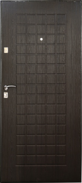 Двері вхідні металеві Y1S001C053+P044C271 чорний 2050x960 мм ліві