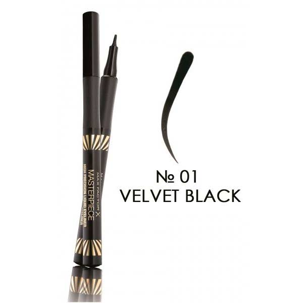 Подводка для глаз Max Factor MASTERPIECE №01 VELVET BLACK 1.7 мл
