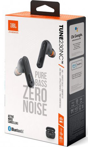Наушники JBL® Tune 230 NC TWS black (JBLT230NCTWSBLK) 