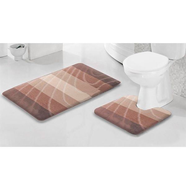 Набор ковриков Vonaldi Colorline Bari Beige коричневый