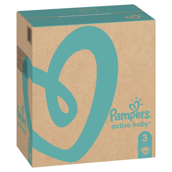Підгузки Pampers Active Baby 3 6-10 кг 208 шт.