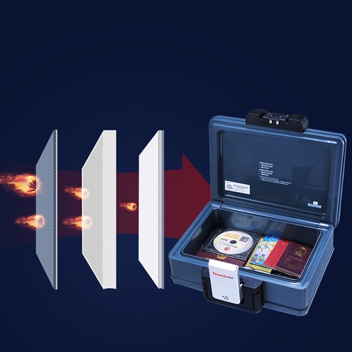 Сейф портативный Guarda 2017D, огне и водостойкий