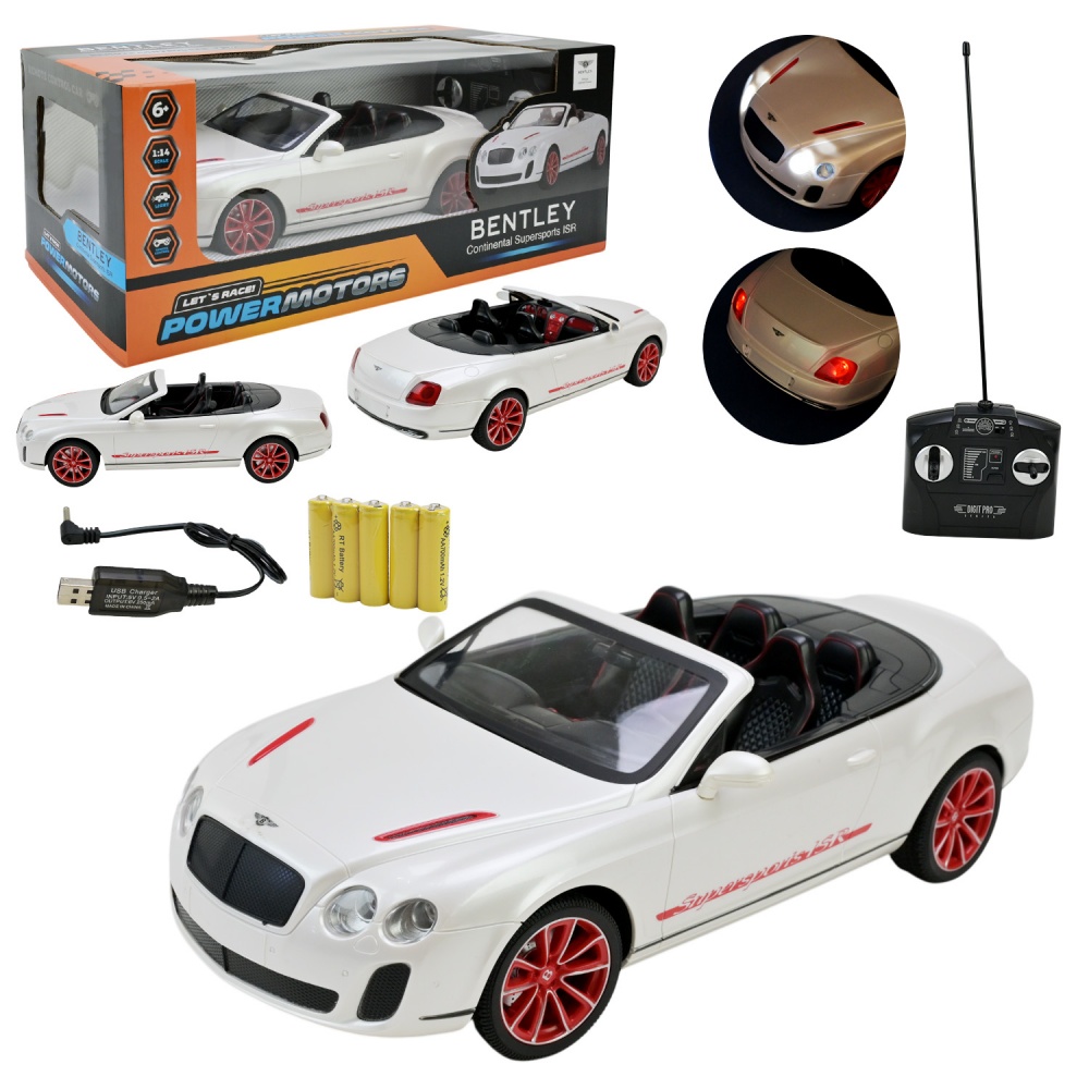 Автомобиль на радиоуправлении Shantou Powermotors Bentley Continental Supersports ISR 1:14 PM1403