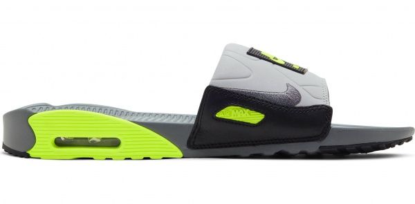 Шлепанцы Nike AIR MAX 90 SLIDE BQ4635-001 р. 11 серый