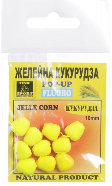 Бойлы FISH SPORT JELLE CORN (POP-UP) 20 г кукуруза