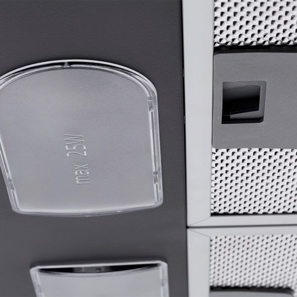 Вытяжка Pyramida Basic Casa K black 50 см