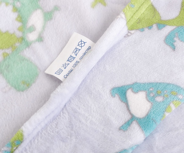 Плед Lotus Дракончик 100x120 см ментоловий 21kf-01 