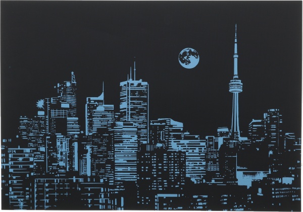 Скретч-картина Канада 40,5x28,5 см 