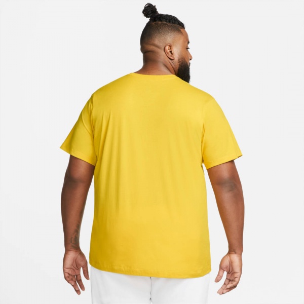 Футболка Nike M NSW TEE JUST DO IT SWOOSH AR5006-709 р.XL жовтий