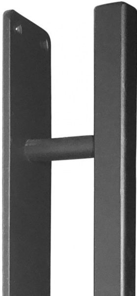 Меблева ручка D300 чорний Woodville SS004694