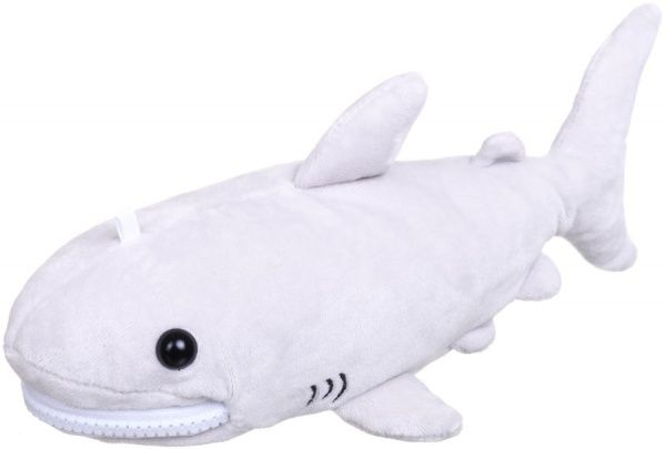 Пенал шкільний Акула NINGBO JOHNSHEN STATIONERY CO.,LTD сірий