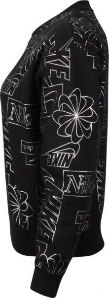 Джемпер Nike W NSW ICN CLSH FLC AOP TOP CZ1868-010 р. L чорний