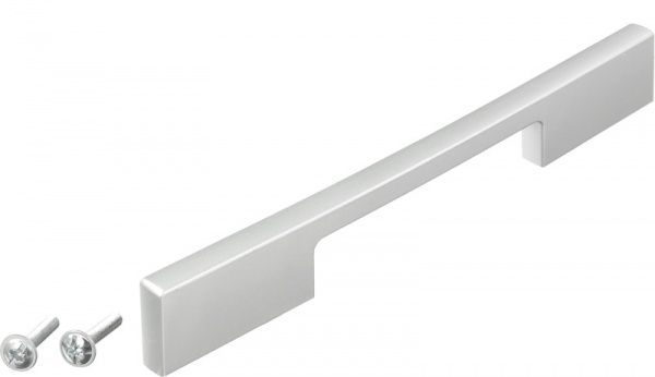 Ручка-скоба Flavi 128192 мм сріблястий/білий Schwinn K085