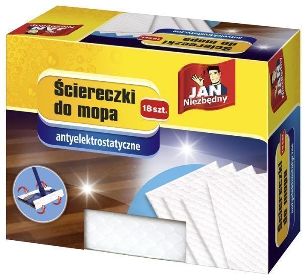 Сменная насадка к швабре Jan Niezbedny антистатик 18 шт. 28 см 