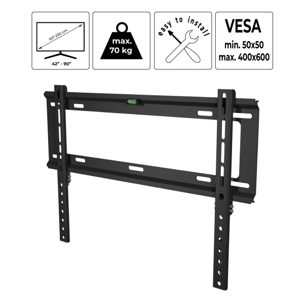 Крепление для телевизора HausMark TW-46 фиксированные 42