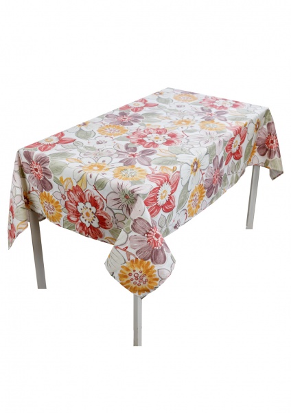 Скатерть Sun цветы 136x180 см Прованс 