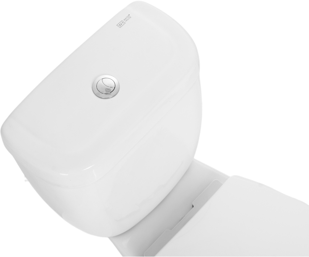 Унітаз-компакт Water House Round rimless, сид. поліпропіленове soft-close