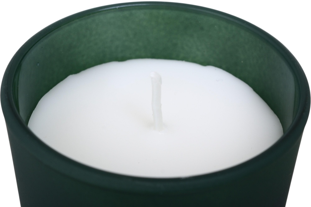 Свічка ароматична Sensio в склі Warm Wishes, зелена, ТМ Sensio