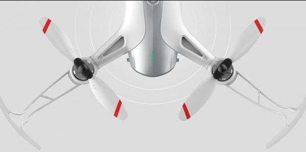 Квадрокоптер на р/у Syma 29,5 см с GPS и двумя FPV-камерами W1