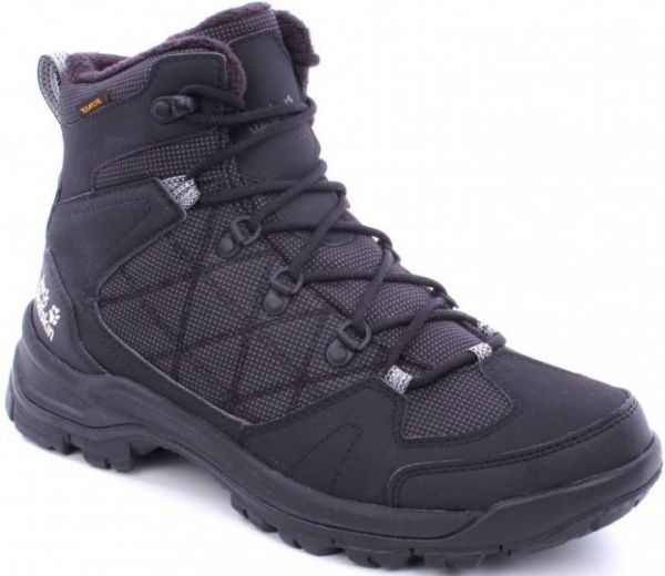 Ботинки Jack Wolfskin COLD TERRAIN TEXAPORE MID M 4020502-6053 р. 8,5 черный