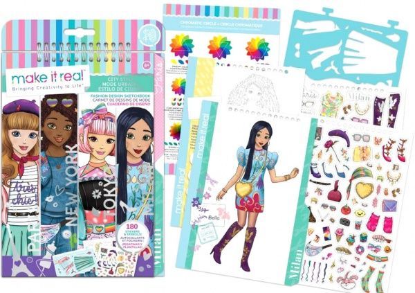 Блокнот Make it Real «Міський стиль» MR3207 MR3207