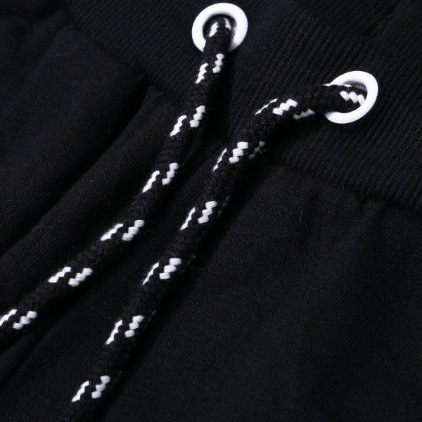 Брюки спортивні LINCOLN&SHARKS 2M3909 р.134 чорний із білим 