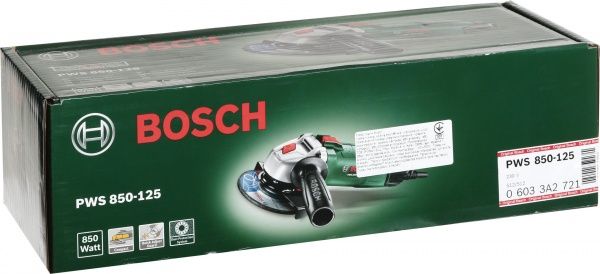 Болгарка (угловая шлифмашина) Bosch PWS 850 -125 06033A2722