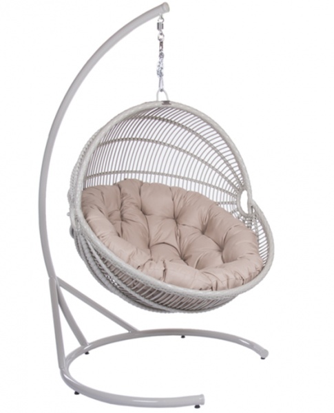 Кресло-кокон TERICO Маро белый