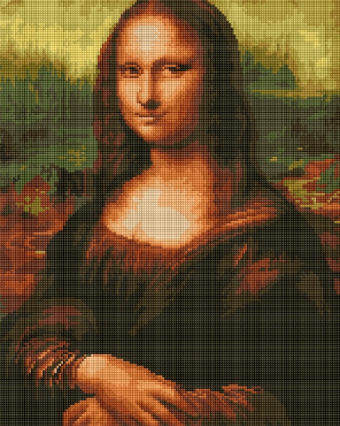 Алмазная мозаика Мона Лиза 40x50 см DBS241 Brushme 