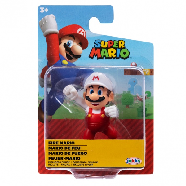 Игровая фигурка Super Mario с артикуляцией Огненный Марио 6 см 78279-RF1-GEN 