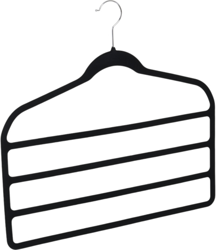 Вешалка для одежды Vivendi 4х-рівнева VELVET HANGER WITH CASCADE HOOK