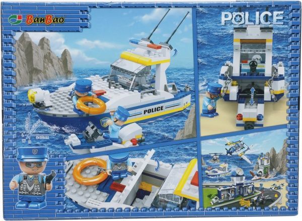 Конструктор BanBao Нова поліція Катер