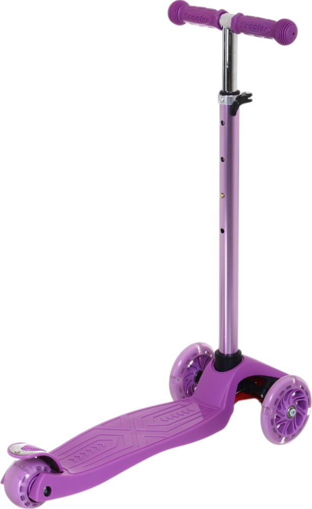 Самокат MaxxPro kids дитячий 3-колісний LS306C/maxi фіолетовий