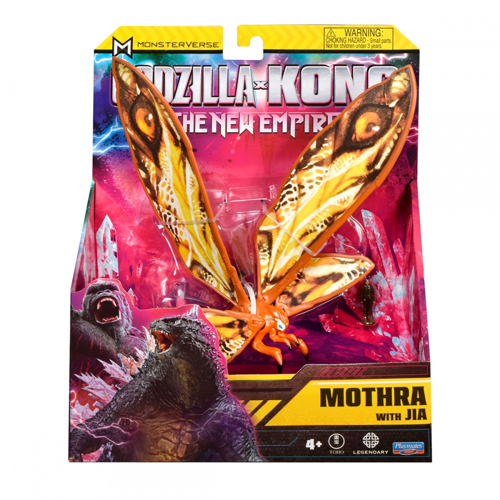 Игровой набор Godzilla vs. Kong Мотра с Джией 35207