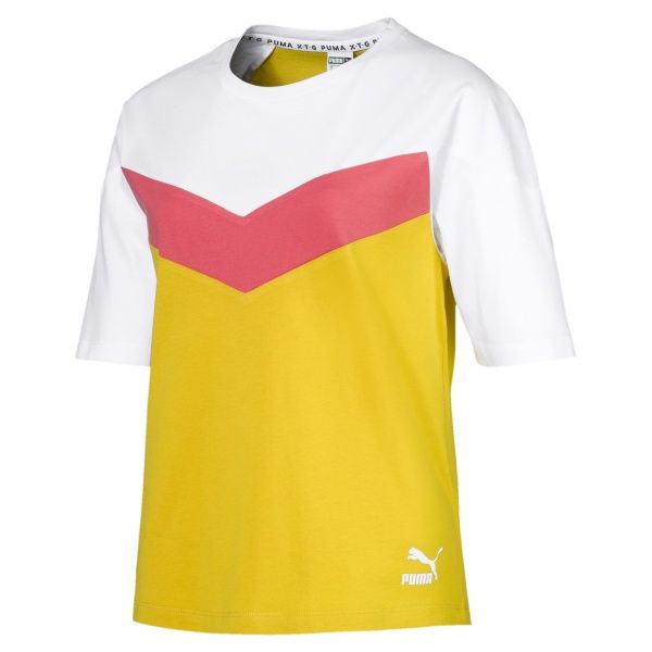 Футболка Puma PUMA XTG Colorblock Tee 59523720 S жовтий