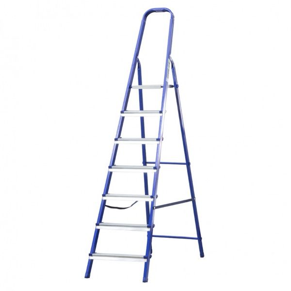 Драбина-стрем’янка 7 сходинок сталева