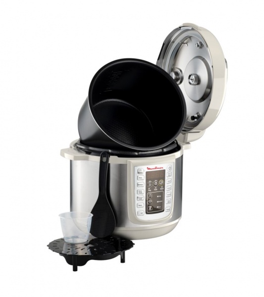 Мультиварка-скороварка Moulinex 25в1 CE505A10 