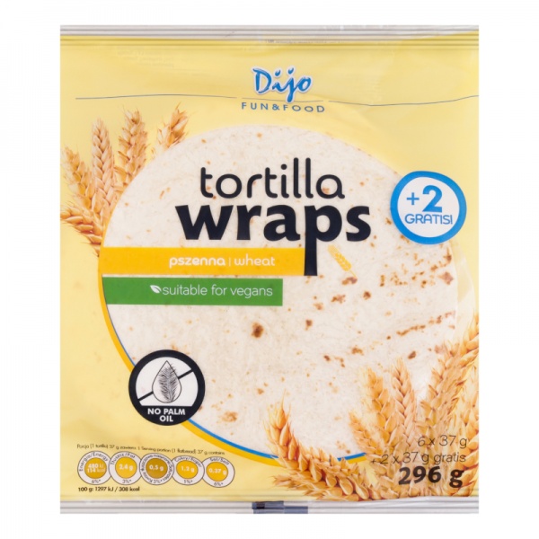 Тортилья DIJO пшенична 20 см