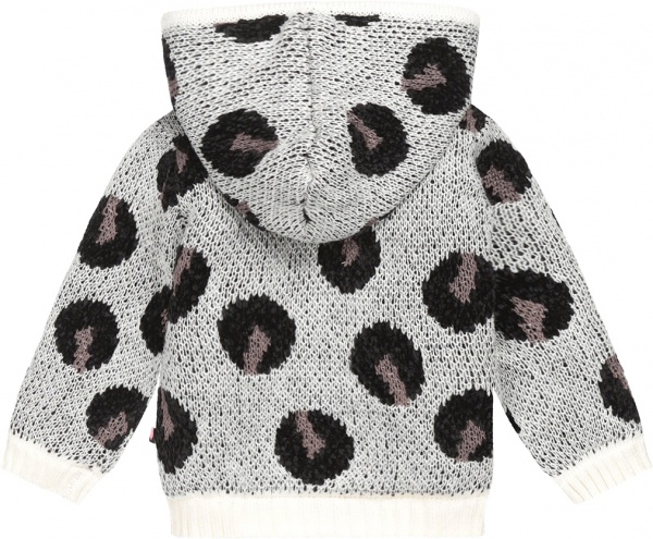 Кардиган унисекс Dirkje р.92 серый с черным U44315-35 