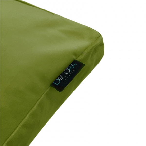 Подушка декоративная VELOUR без канта 50x50 см светло-зеленый Decora textile 