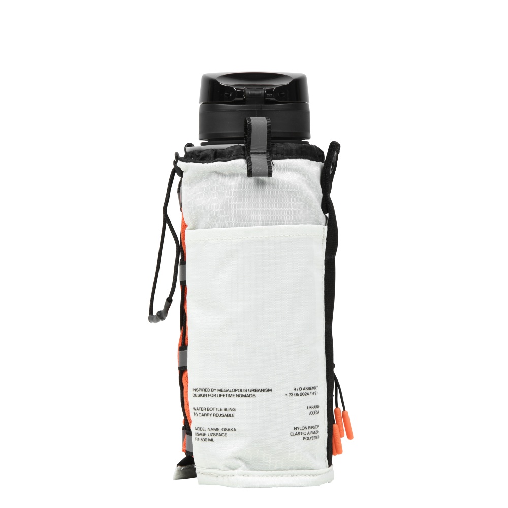 Сумка для бутылки ROOTS Osaka серая RTS-05 серый с красным