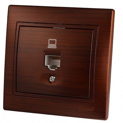 Розетка Lezard Mira 701-0404-139 античний кедр