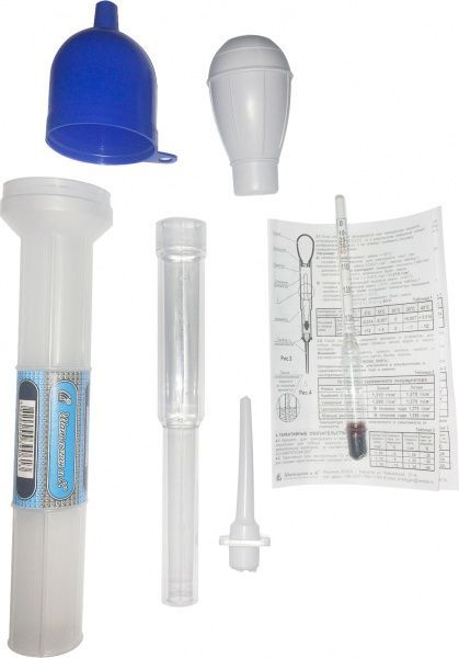 Ареометр для электролита и тосола АЭТ 